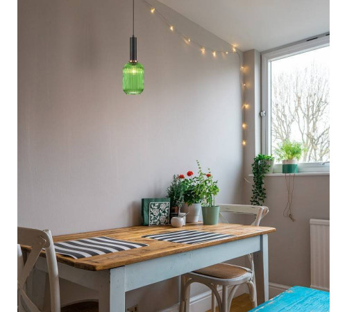 Подвесной светильник Eurosvet Bravo 50181/1 зеленый