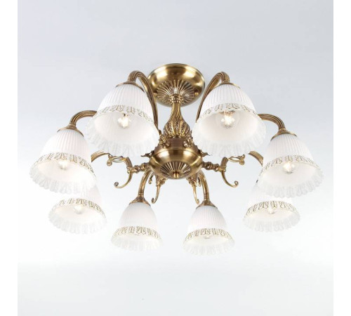 Люстра на штанге Eurosvet Campina 60107/8 античная бронза