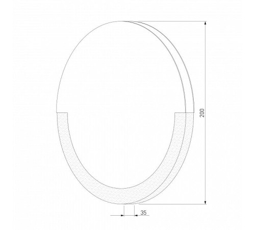Накладной светильник Eurosvet Radiant 40147/1 LED белый 5W