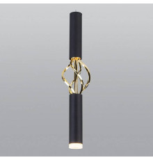 Подвесной светильник Eurosvet Lance 50191/1 LED черный/золото