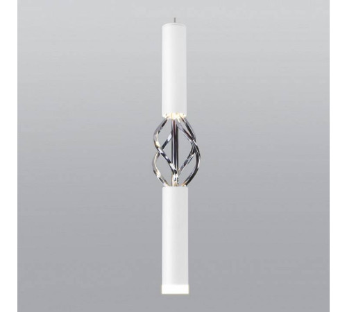 Подвесной светильник Eurosvet Lance 50191/1 LED белый/хром