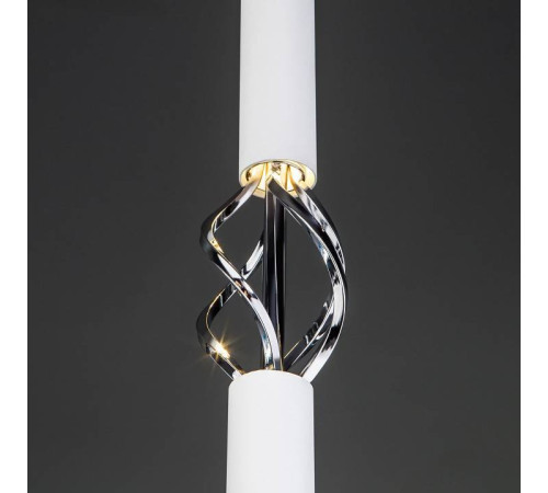 Подвесной светильник Eurosvet Lance 50191/1 LED белый/хром