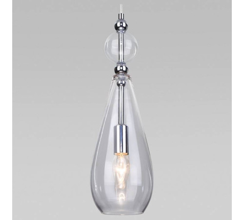 Подвесной светильник Eurosvet Ilario 50202/1 прозрачный