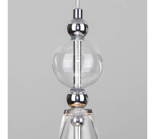 Подвесной светильник Eurosvet Ilario 50202/1 прозрачный