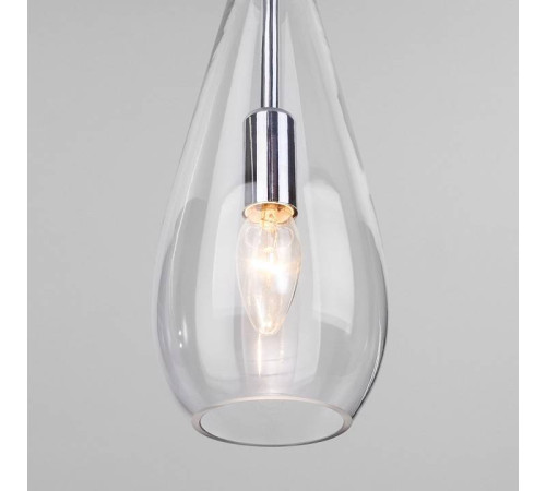 Подвесной светильник Eurosvet Ilario 50202/1 прозрачный