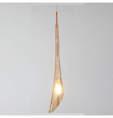 Подвесной светильник Eurosvet Folio 50224/1 янтарный