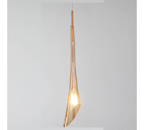 Подвесной светильник Eurosvet Folio 50224/1 янтарный