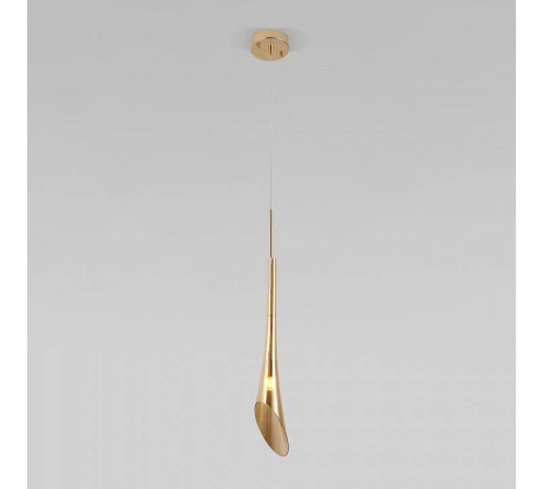 Подвесной светильник Eurosvet Folio 50224/1 янтарный