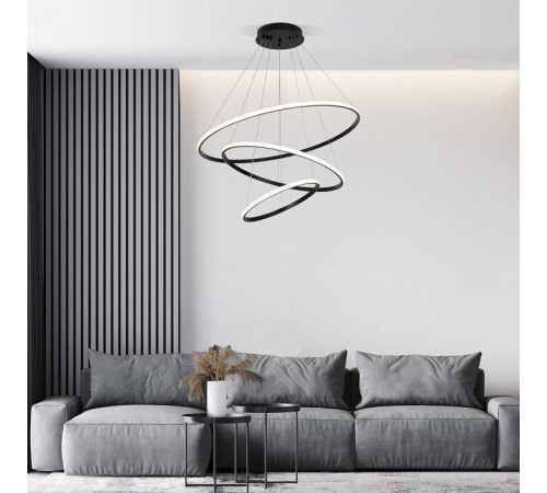 Подвесной светильник Eurosvet Collars 90264/3 черный