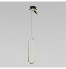 Подвесной светильник Eurosvet Spire 90269/1 черный/золото