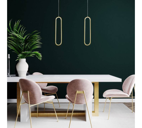 Подвесной светильник Eurosvet Spire 90269/1 черный/золото