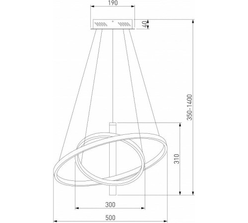Подвесной светильник Eurosvet Stroke 90270/1 черный