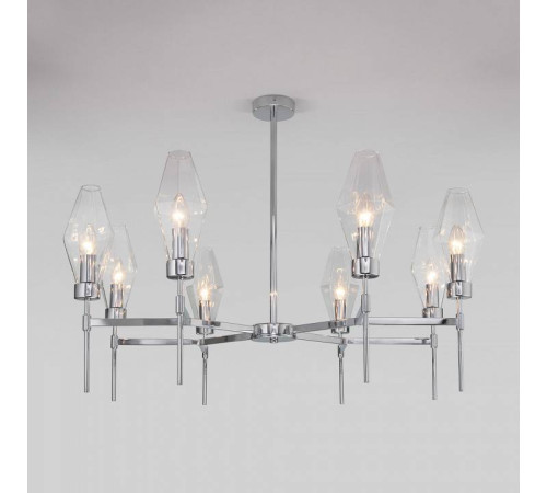 Люстра на штанге Eurosvet Prism 60143/8 хром