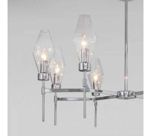 Люстра на штанге Eurosvet Prism 60143/8 хром