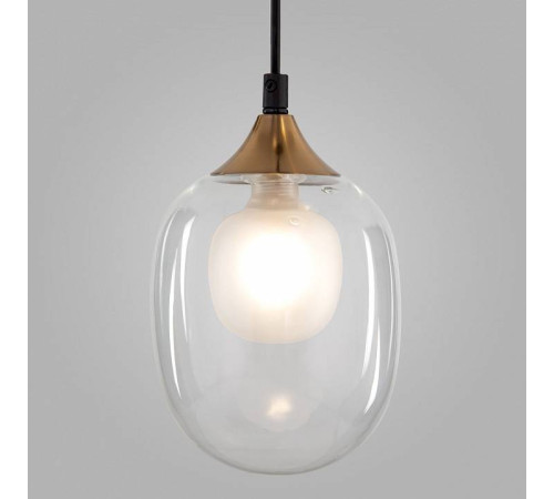 Подвесной светильник Eurosvet Spritz 70216/3 латунь