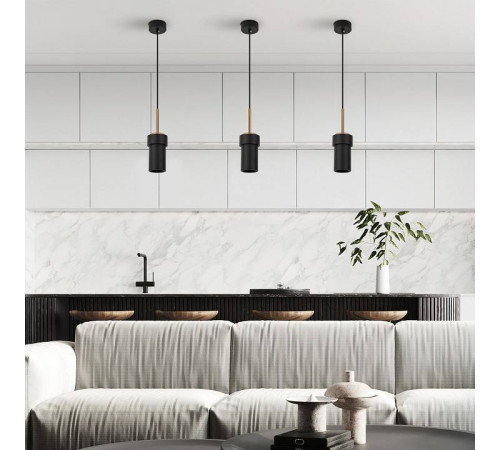 Подвесной светильник Eurosvet Pebble 50264/1 черный