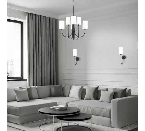 Бра Eurosvet Abbey 60164/1 черный