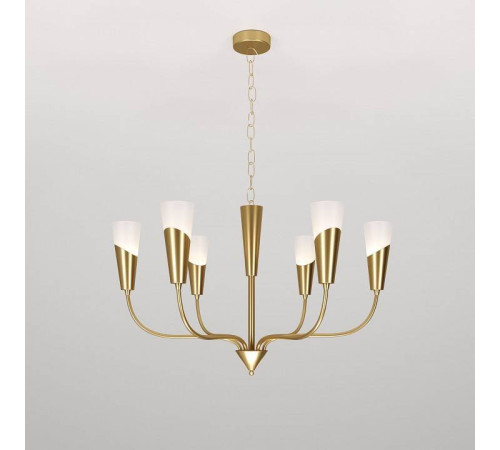 Подвесная люстра Eurosvet Rhyton 60167/6 латунь