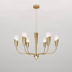 Подвесная люстра Eurosvet Rhyton 60167/6 латунь
