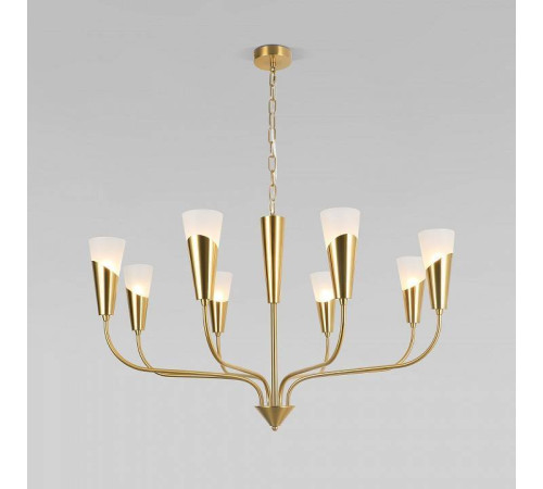 Подвесная люстра Eurosvet Rhyton 60167/8 латунь