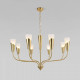 Подвесная люстра Eurosvet Rhyton 60167/8 латунь