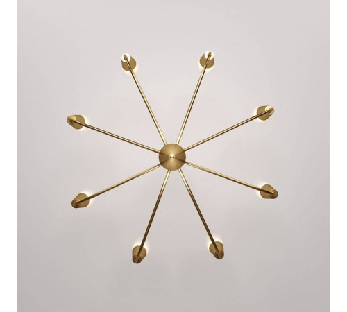 Подвесная люстра Eurosvet Rhyton 60167/8 латунь