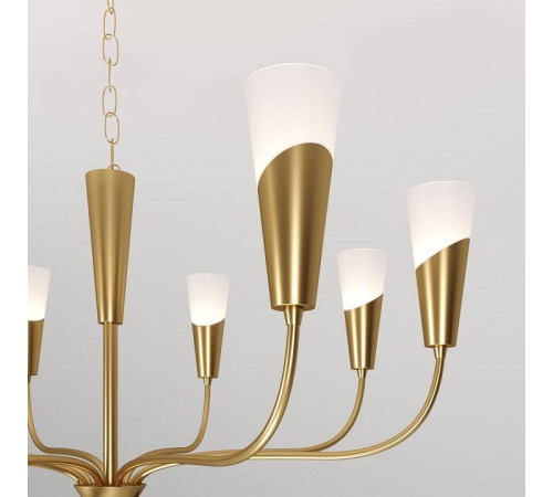 Подвесная люстра Eurosvet Rhyton 60167/8 латунь