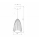 Подвесной светильник Eurosvet Comodita 40009/1 LED черный