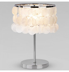 Настольная лампа декоративная Eurosvet Sandra 208101 хром/перламутр