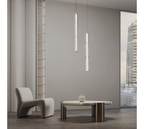 Подвесной светильник Eurosvet 304071 LED латунь