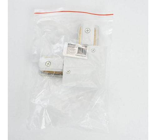 Соединитель угловой L-образный для треков Feron LD1005 10359