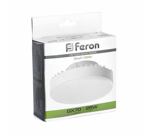 Лампа светодиодная Feron LB-474 GX70 25 Вт 4000 K 38269