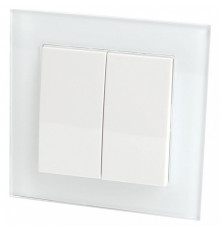 Выключатель двухклавишный Feron Saffit Катрин 39165