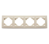 Рамка на 4 поста Stekker PFR00-9004 39243