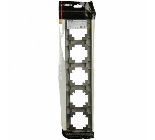 Рамка на 5 постов Stekker PFR00-7005-06 39811