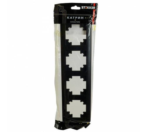 Рамка на 4 поста Stekker PFR00-7004-05 39815