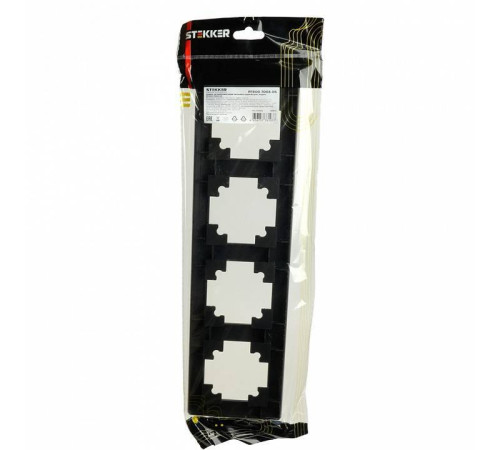 Рамка на 4 поста Stekker PFR00-7004-05 39815