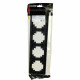Рамка на 4 поста Stekker PFR00-7004-05 39815
