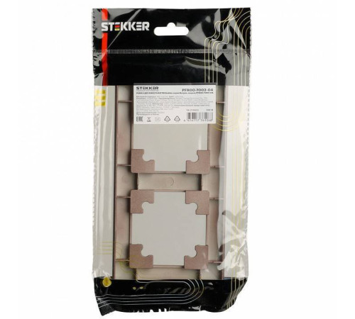 Рамка на 2 поста Stekker PFR00-7002-04 39818