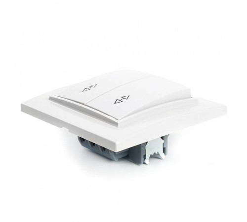 Выключатель двухклавишный Stekker Эрна 39919