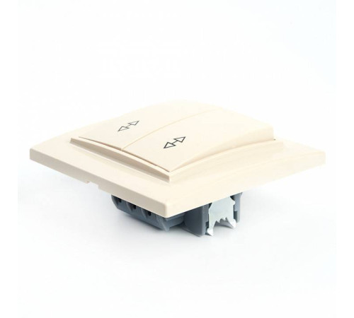 Выключатель двухклавишный Stekker Эрна 39920