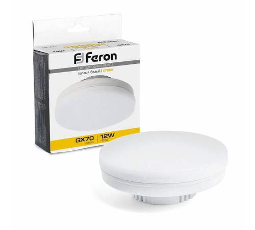 Лампа светодиодная Feron LB-471 GX70 12Вт 2700K 48300