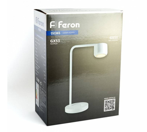 Настольная лампа офисная Feron DE365 48405