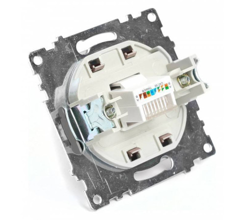 Розетка Ethernet RJ-45 без рамки Stekker Катрин 49023