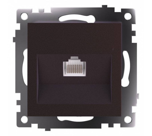 Розетка Ethernet RJ-45 без рамки Stekker Катрин 49023