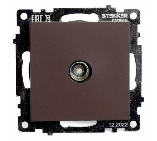 ТВ-розетка без рамки Stekker Катрин 49024