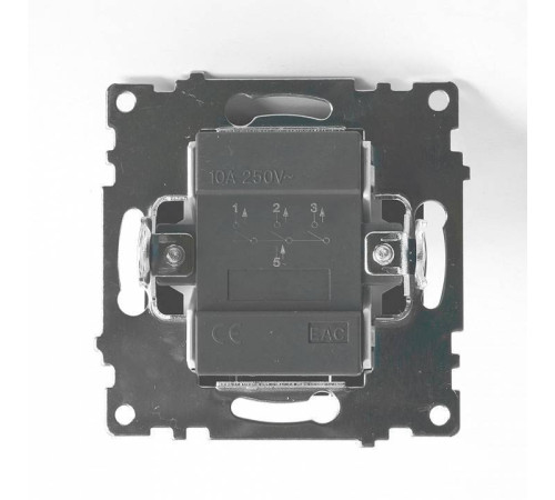 Выключатель трехклавишный без рамки Stekker Катрин 49172