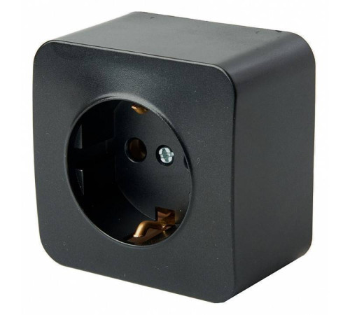 Розетка с заземлением Stekker София 49314