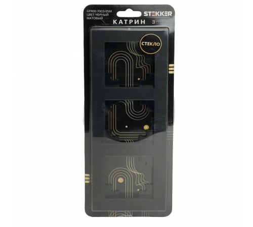 Рамка на 3 поста Stekker Катрин 49602