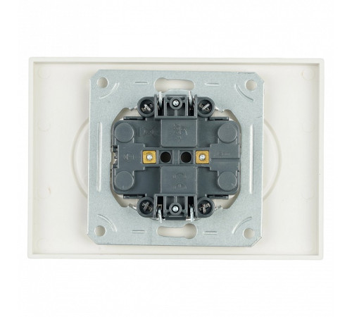 Розетка двойная без заземления и со шторкой, без рамки Stekker RST10-5116-08 49903